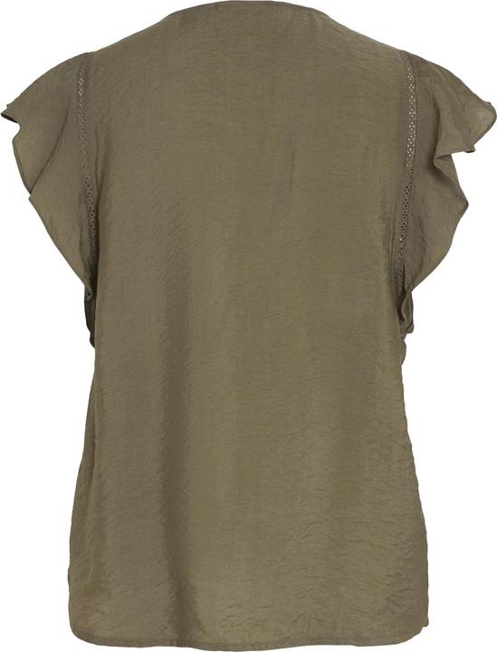 Actual product image Vila Ruched top with short sleeves (36)