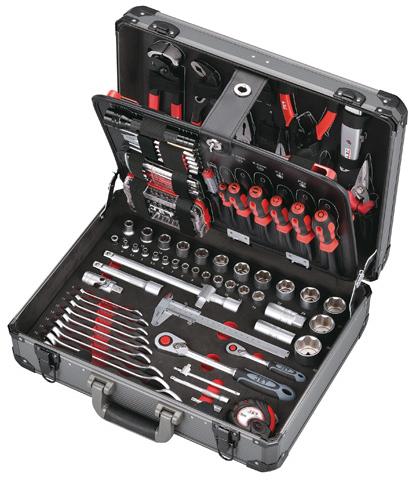 JET Tools Aluminium toolset 1/4" + 1/2"
