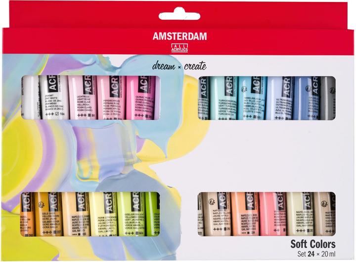 Produktbild Talens Acryl Amsterdam Standard Set (Mehrfarbig, 480 ml)