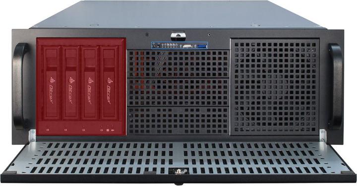 Actual product image Intertech IPC 4U-4129-N (ATX, SSI EEB, Mini-ITX, mATX)