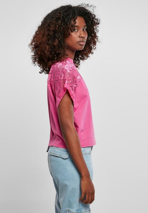 Image du produit Urban Classics Ladies Short Oversized Lace Tee - 12492 (XL)
