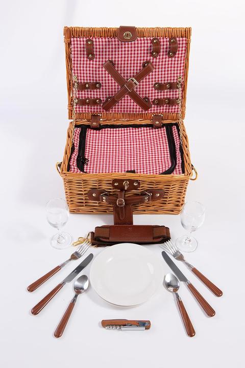Immagine prodotto EGenuss Picknickkorb-Set für 2 Personen mit Kühlfach