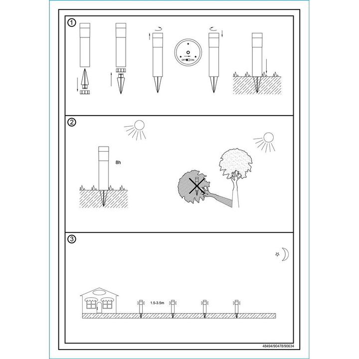 Actual product image EGLO Solar (IP20)