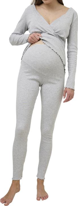 Actual product image Vertbaudet Umstands-Schlafanzug: Sleepshirt & Leggings (42)