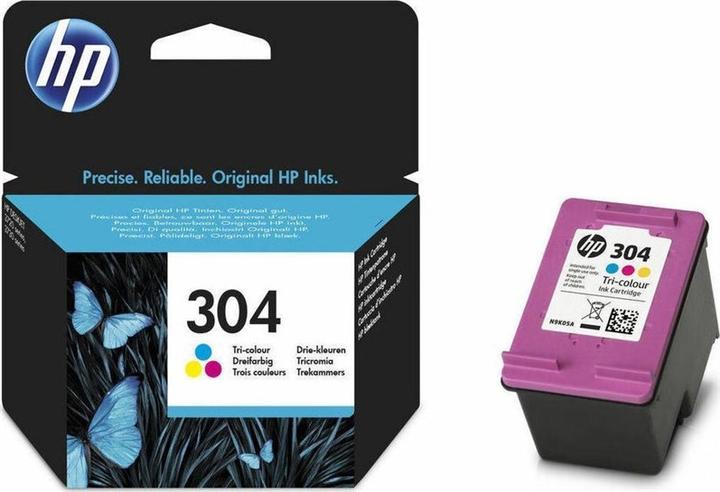Actual product image HP Cartridge Ink Printer 304 Colour