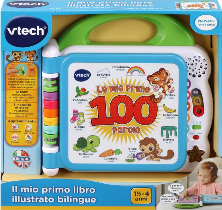 Image du produit VTech Mon premier livre d'images - Mes 100 premiers mots (Italien, Anglais)