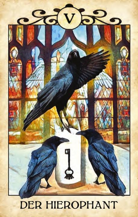 Produktbild Raben Tarot (Deutsch, MJ Cullinane, 2019)