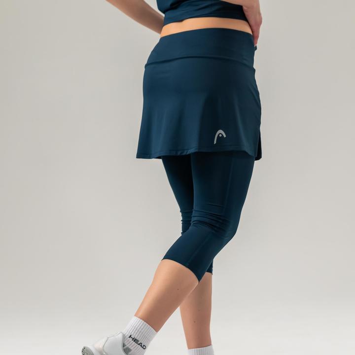 Image du produit Head Club 3/4 Tights Skort W bleu foncé (XL)