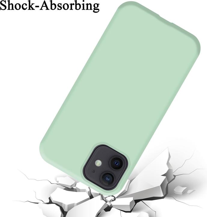 Actual product image Cadorabo TPU Liquid Silicone Case Cover (Apple iPhone 12 mini)