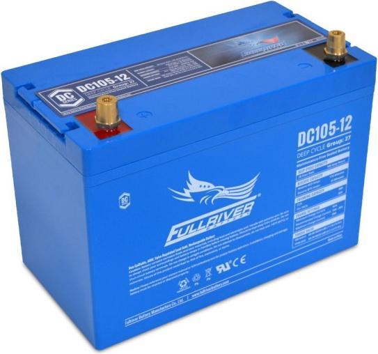 Produktbild Fullriver AGM-Batterie DC105-12 (12 V, 105 Ah)