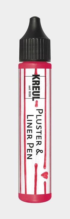 Actual product image Kreul Pluster & Liner Pen (Ruby Red, 29 x)