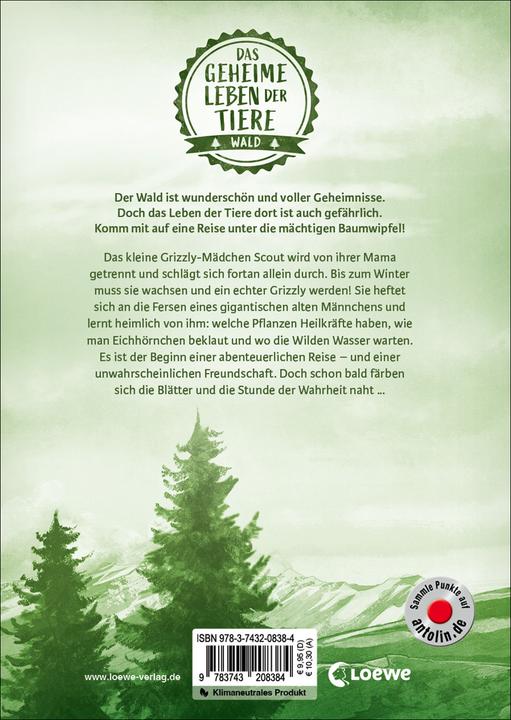Produktbild Das geheime Leben der Tiere (Wald, Band 2) - König der Bären (Deutsch, Vanessa Walder, Simona M. Ceccarelli, Loewe Kinderbücher, 2022)