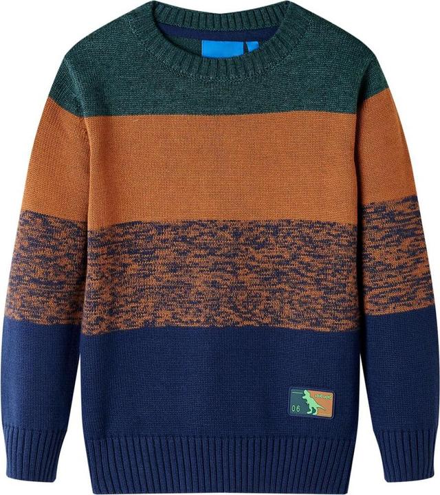 Image du produit VidaXL Pull pour enfant Tricoté Multicolore 116,Matière : 100 (116)