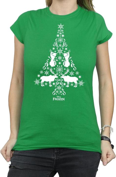 Image du produit Disney - T-shirt FROZEN CHRISTMAS TREE - Femme (XXL)