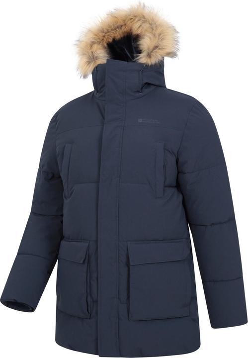 Image du produit Mountain Warehouse Parka matelassée résistante à l'eau pour hommes (XS)