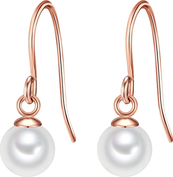 Produktbild Glanzstücke München Damen Sterling Silber Süsswasser-Zuchtperle roségold - 23768 (925er Silber)