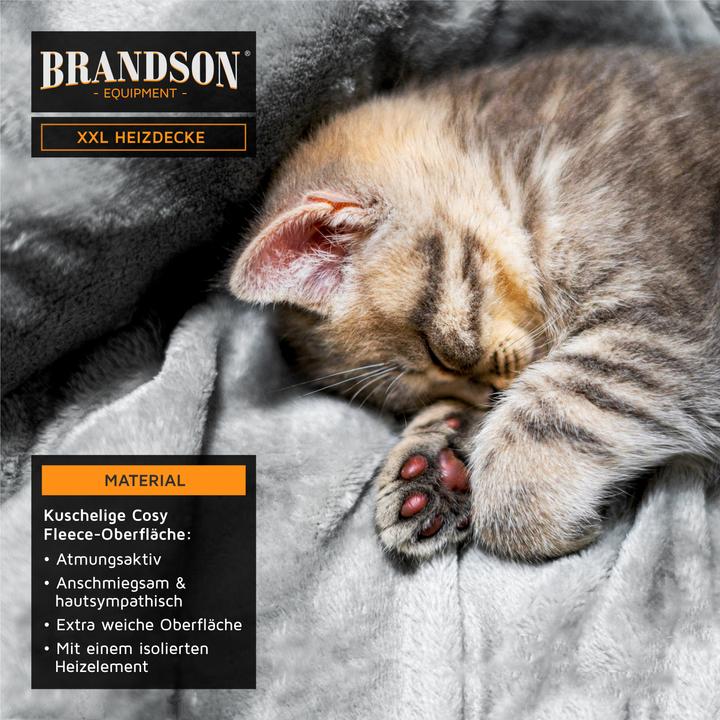 Actual product image Brandson Warm blanket (180 x 130 cm)
