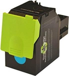 Astar Cyan - kompatibel - Tonerpatrone - für Lexmark CX410de (C)