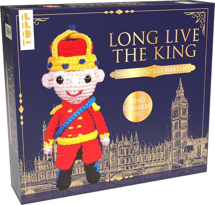 Topp Häkelset "Long live the King"
