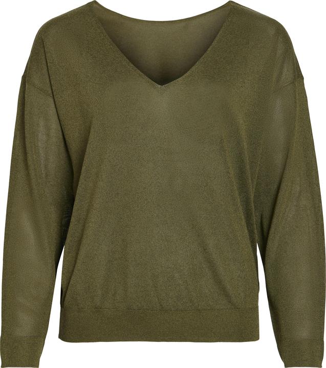 Vila V-Ausschnitt Strickpullover