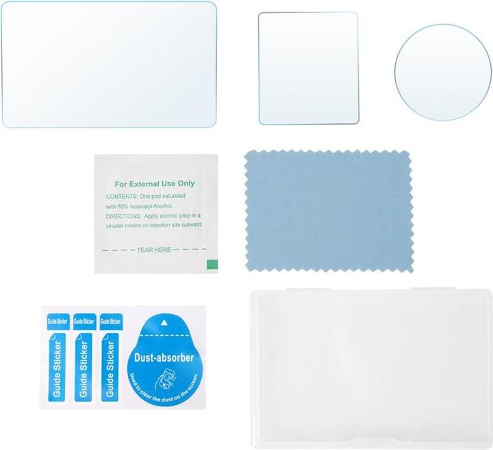 Image du produit Sunnylife Kit de verre blindé 3 en 1 (Osmo Action 5 Pro)