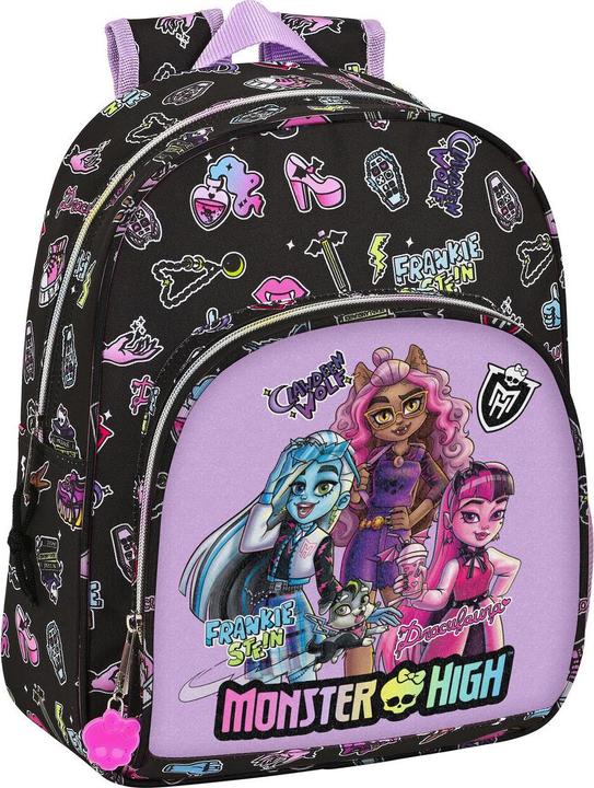Image du produit Monster High Sac à dos scolaire Creep Noir 28 x 34 x 10 cm