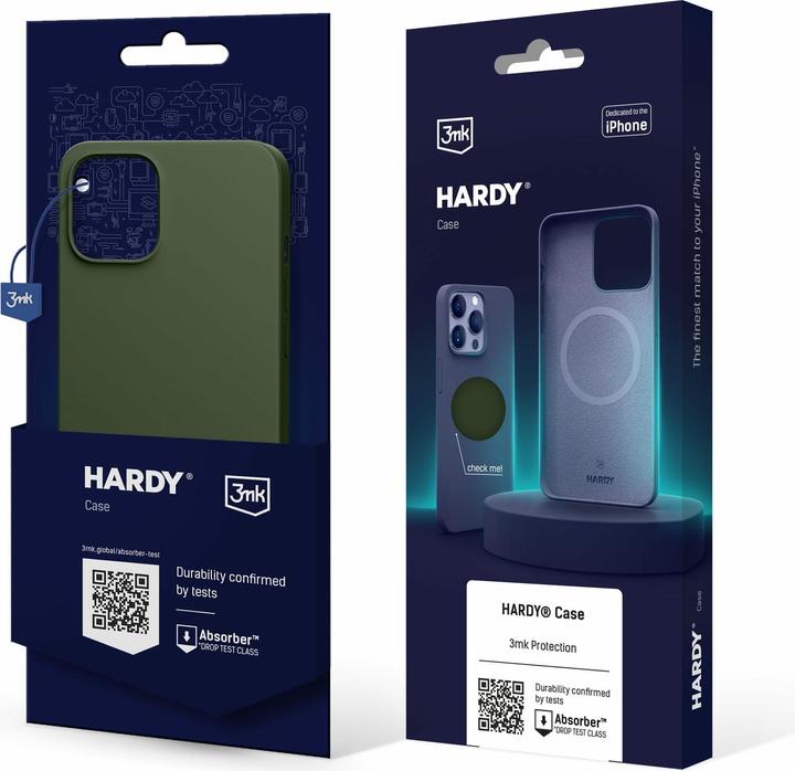Immagine prodotto 3MK Hardy Custodia iPhone 13 6.1" zielony/alphine verde MagSafe (Apple iPhone 13)