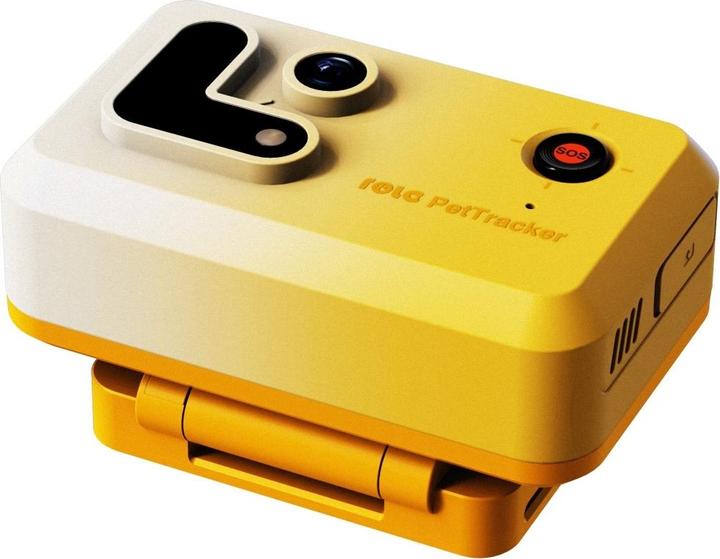 Produktbild Enabot Rola PetTracker – Hunde-Tracker mit eingebauter Kamera – Gelb