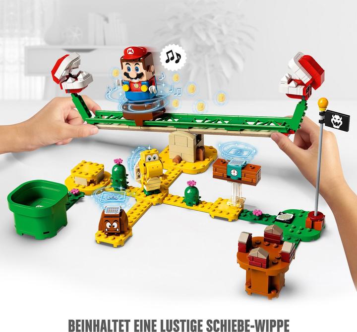 Immagine prodotto LEGO Set di estensione dell'altalena della centrale di Piranha (71365, LEGO Super Mario)