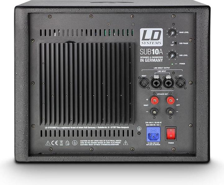 Immagine prodotto LD Systems SUB 10 A 10" Subwoofer (Attivo)