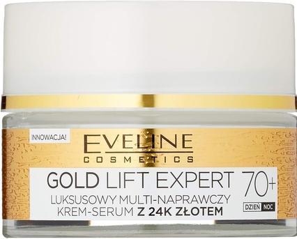 Produktbild Eveline Gold Lift Expert 70+ Multi repair Tages- & Nachtcreme-Serum 50ml (50 ml)
