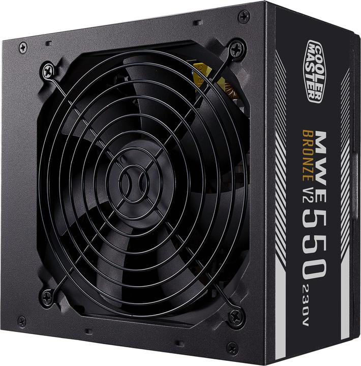 Cooler Master MWE 550 Bronze 230V V2 - 550 W - 200 - 240 V - 50/60 Hz - 5 A - Aktiv - 110 W (550 W)