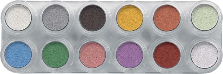 Image du produit Grimas Palette d'ombres à paupières P1 Pearl (Palette 12 P1 Pearl)