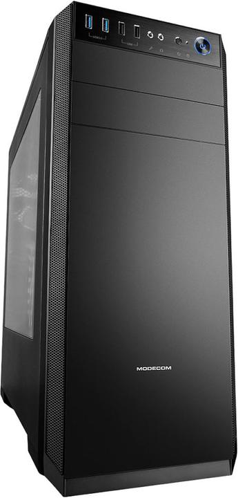 Immagine prodotto Modecom Oberon Pro - Midi Tower - PC - Nero - ATX,ITX,Micro ATX - Home Office - 16.3 cm (ATX, mATX, Mini-ITX)
