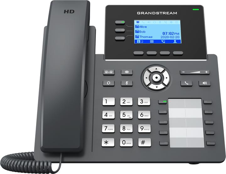 Immagine prodotto Grandstream GRP2604 - Telefono IP - Nero - Corded Handset - 3 linee - 2000 On