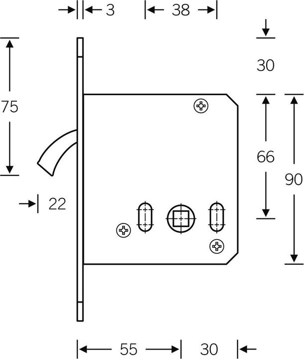 Image du produit FSB Kit de portes coulissantes