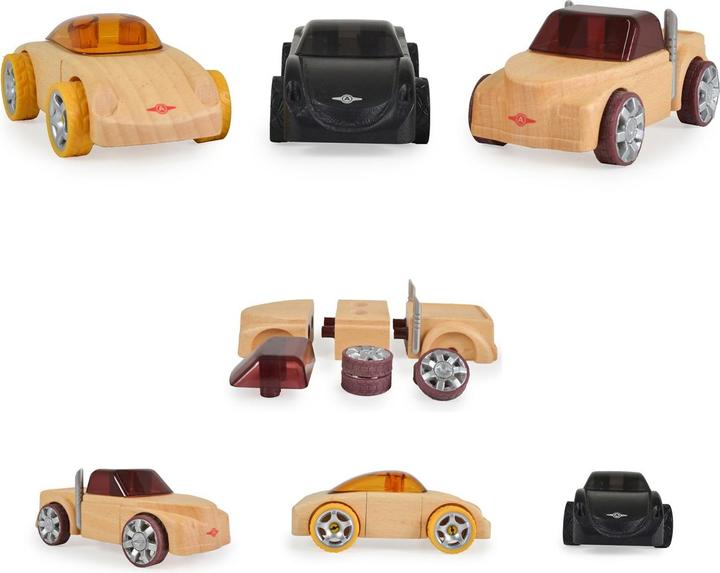 Actual product image Moni Toy Cars Set of 3 53111 Mini