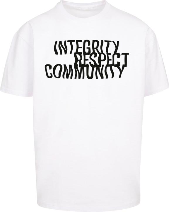 Produktbild Merchcode Football's coming home Integrity Respect Community Heavy Oversize Tee - 174001 (M)
