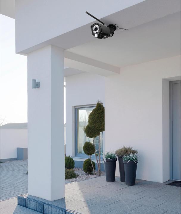Actual product image Technaxx TX-145 4881 WLAN, LAN, Wireless, Wired IP-Surveillance Camera 1-Channel 1920 x 1080 Pixel (1920 x 1080 Pixels)