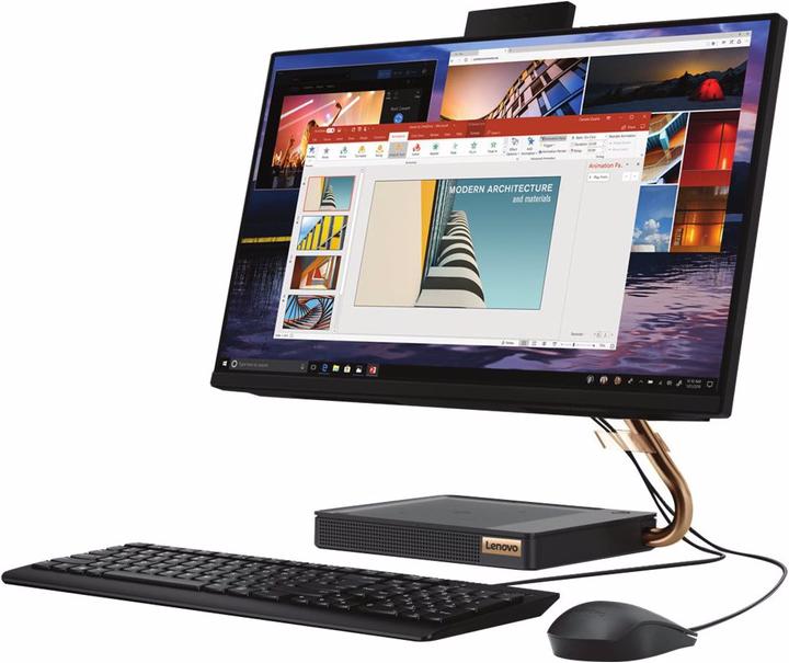 Produktbild Lenovo IdeaCentre AIO 5 – 27IMB05 (Intel Core i7-10700T, 16 GB, 256 GB, GeForce GTX 1650)