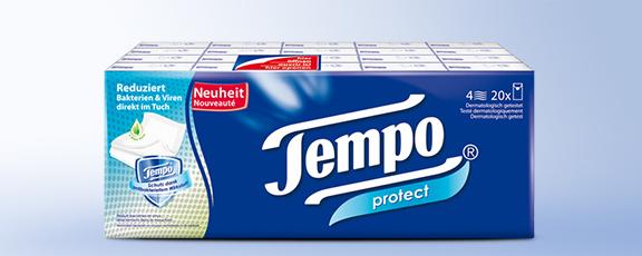 Produktbild Tempo Taschentücher Protect, 20 Stück