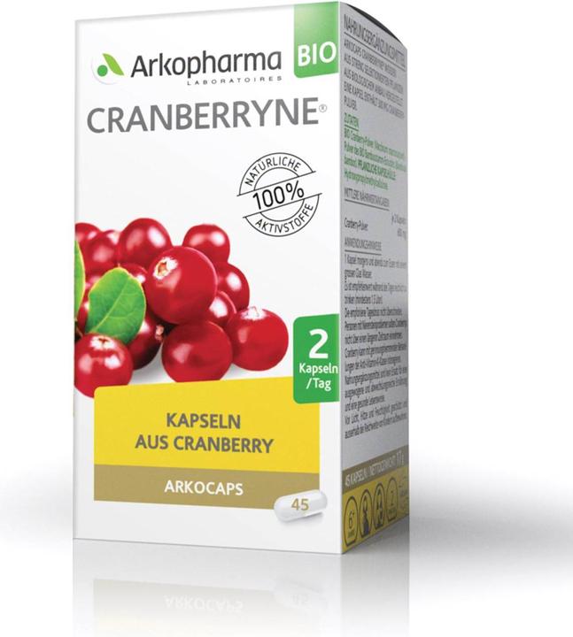 Actual product image Arkopharma Arkocaps Bio Cranberry Kapseln (45 Piece, Capsules, 43 g)