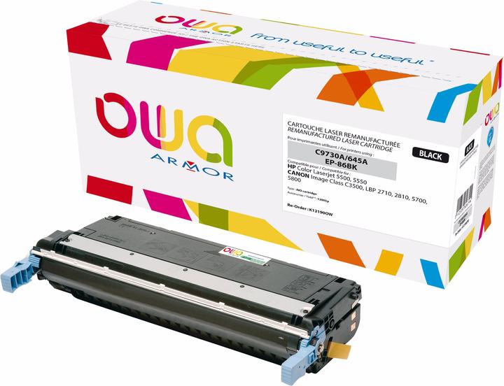 Actual product image Armor OWA Black - compatible - toner cartridge - for HP Color LaserJet 5500 (FC)