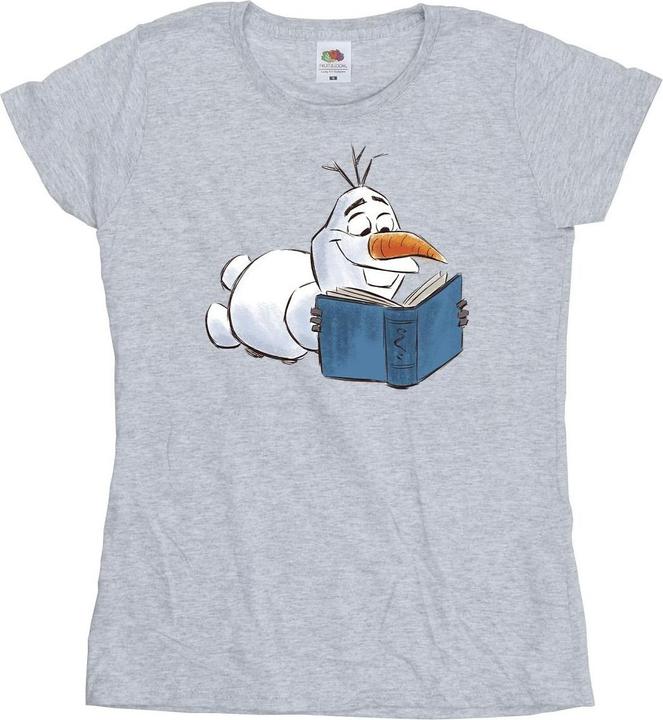 Disney Frozen Olaf Reading TShirt (L)