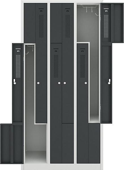 Produktbild eurokraft basic Z-Schrank (87 cm, 180 cm)