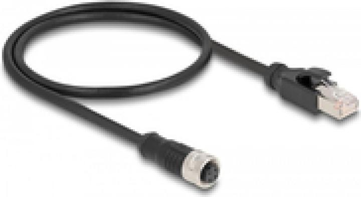 Immagine prodotto Delock Cavo adattatore M12 da presa 4 pin con codice D a spina RJ45 50 cm (S/FTP, CAT5e, 0.50 m)