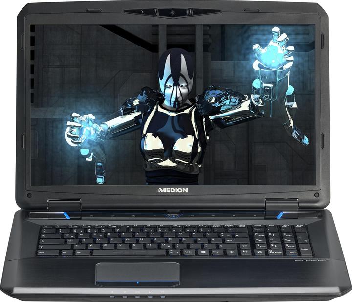 Actual product image Medion Erazer X7831 (17.30", Intel Core i7-4710HQ, 16 GB, 128 GB, CH)