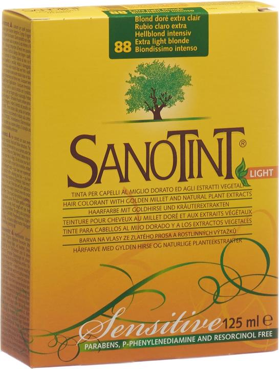 Produktbild Sanotint Sensitive Light Haarfarbe 88 hellblond intensiv (88 hellblond intensiv)