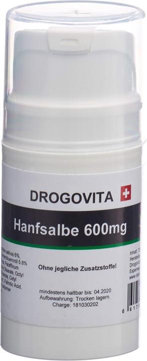 Image du produit Drogovita Hanfsalbe 600 mg (1 x, 75 ml, 130 g)