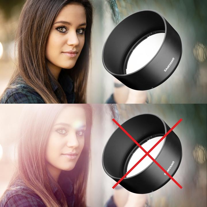 Image du produit Samyang Parasoleil pour AF 85/F1,4 Canon EF